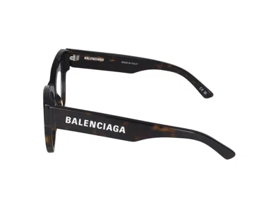 Shop Balenciaga Eyeglasses In Havana Havana Transparent