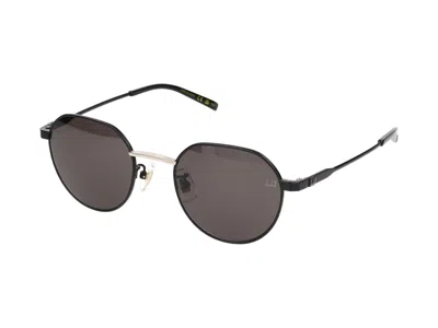 Shop Dunhill Sunglasses In Black Black Grey