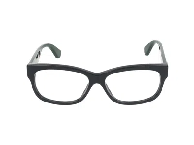 Shop Gucci Eyeglasses In Black Multicolor Transparent