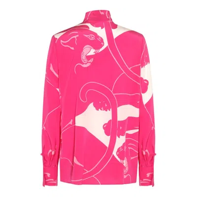 Shop Valentino Shirts In Pink Pp