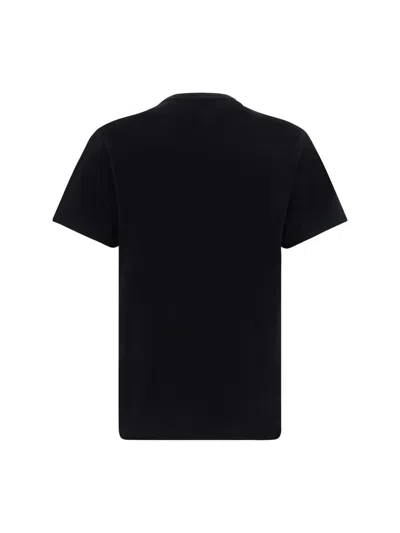 Shop Alexander Mcqueen T-shirts In Black/gold