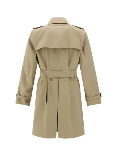 Shop Burberry Coats In Honey