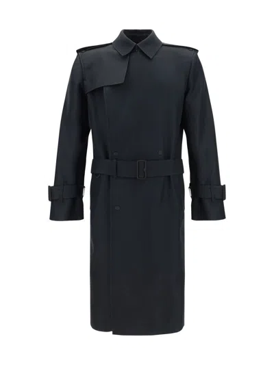 Shop Burberry Coats In Black