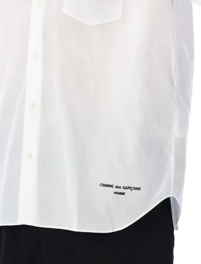 Shop Comme Des Garçons Homme Deux Comme Des Garçons Homme Boxy Fit S/s Shirt In White