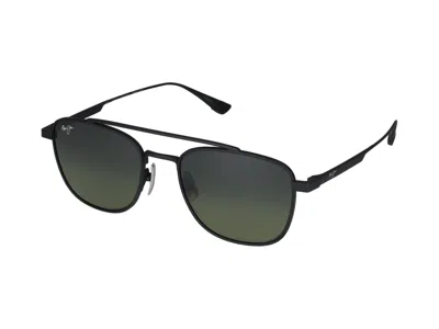 Shop Maui Jim Sunglasses In Black Black Green