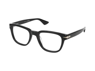 Shop Montblanc Eyeglasses In Black Black Transparent