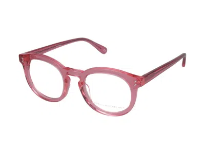 Shop Stella Mccartney Eyeglasses In Pink Pink Transparent
