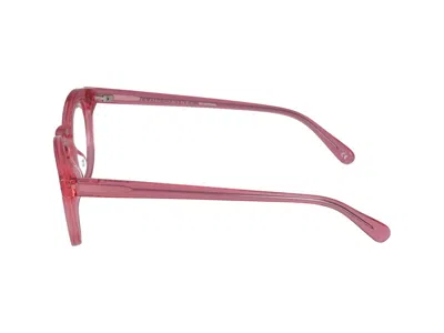 Shop Stella Mccartney Eyeglasses In Pink Pink Transparent