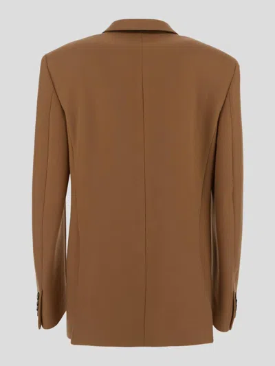 Shop Stella Mccartney Jackets In New Camel
