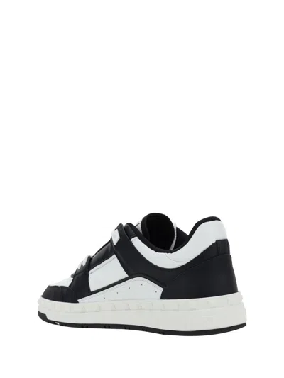 Shop Valentino Garavani Sneakers In Nero-bianco/bianco-nero/bianco-nero