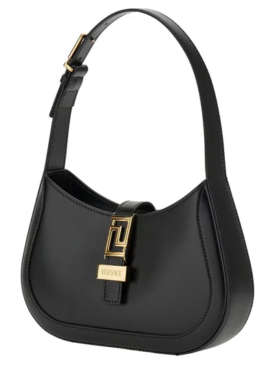 Shop Versace Handbags. In Blackgold