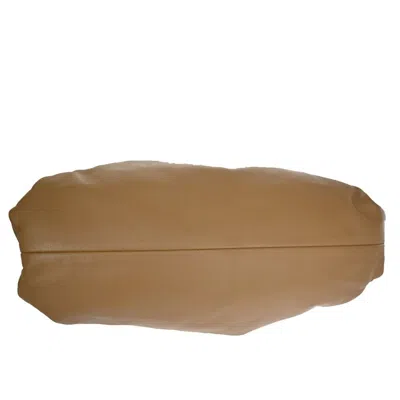 Shop Bottega Veneta Pouch Brown Leather Shoulder Bag ()