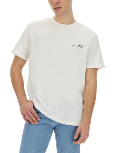 Shop Apc A.p.c. T-shirt "item" In White