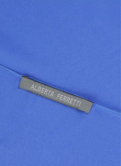 Shop Alberta Ferretti Scarfs Blue