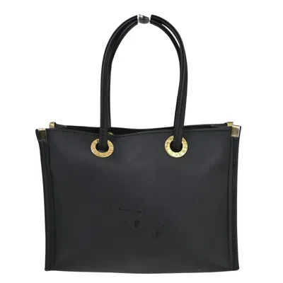 Shop Fendi Ff Black Rubber Tote Bag ()