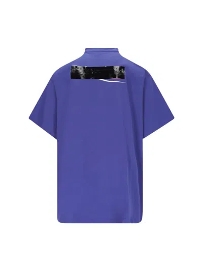 Shop Balenciaga T-shirts And Polos In Violet