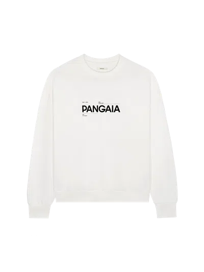 Shop Pangaia 365 Midweight Definition Sweatshirt In Off-white