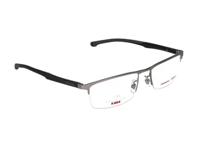 Shop Carrera Ducati Eyeglasses In Matte Dark Ruthenium Black