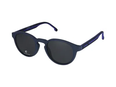 Shop Carrera Eyeglasses In Matte Blue