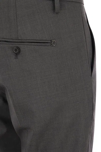 Dondup Men's Gaubert - Fresh Wool Trousers In Grey