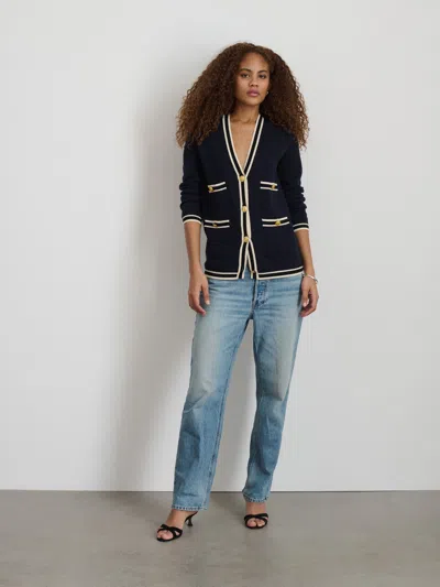 Alex Mill Greta Cardigan In Navy