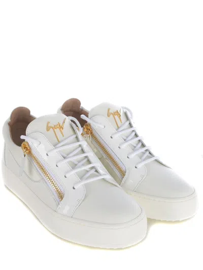 Shop Giuseppe Zanotti Sneakers White