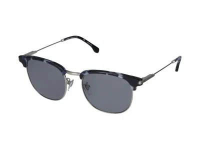 Shop Lozza Sunglasses In Shiny Palladium