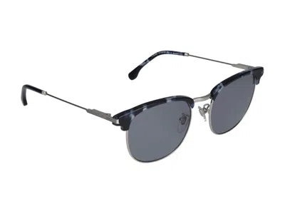 Shop Lozza Sunglasses In Shiny Palladium