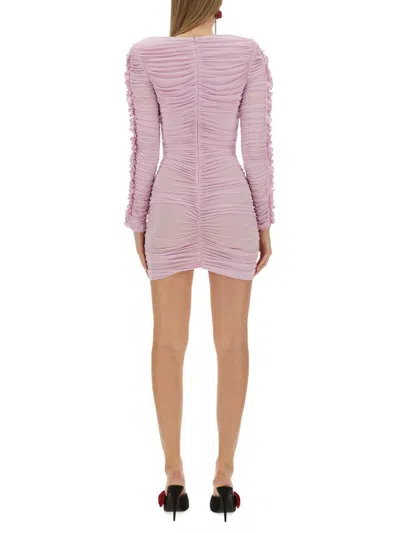 Shop Magda Butrym Mini Dress In Pink