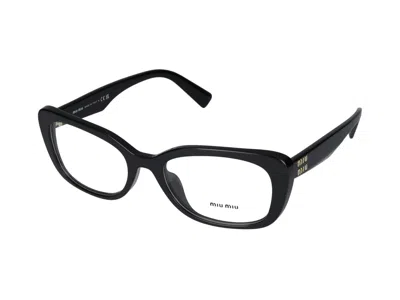 Shop Miu Miu Eyeglasses In Black