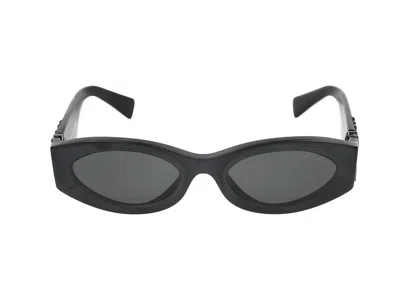 Shop Miu Miu Sunglasses In Black Matte