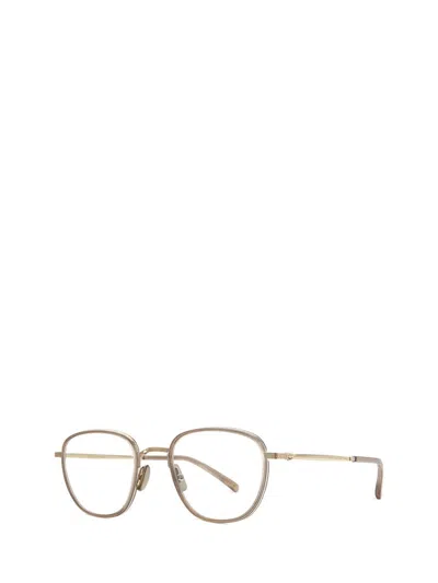 Shop Mr Leight Mr. Leight Eyeglasses In Topaz-white Gold