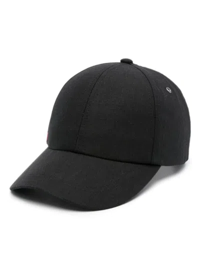 Shop Paul Smith Signature Stripe Baseball Cap In Black