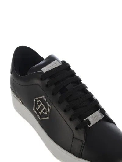 Shop Philipp Plein Sneakers  "hexagon" In Black