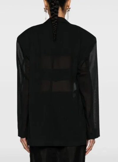 Shop Philosophy Di Lorenzo Serafini Philosophy By Lorenzo Serafini Jackets In Black