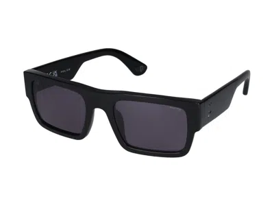 Shop Police Sunglasses In Glossy Black