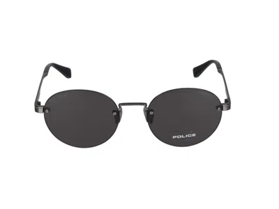 Shop Police Sunglasses In Gunmetal