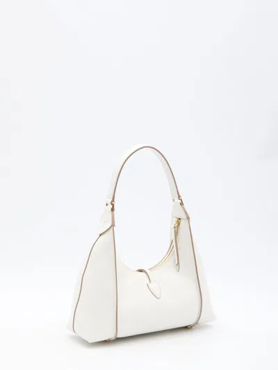 Shop Tod's T Timeless Small Hobo Bag In White