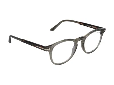 Shop Tom Ford Eyeglasses In Light Green/other