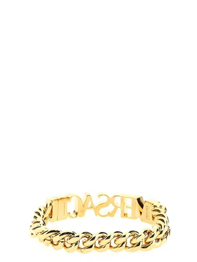 Shop Versace '' Bracelet In Gold