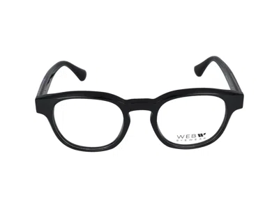 Shop Web Eyewear Eyeglasses In Glossy Black