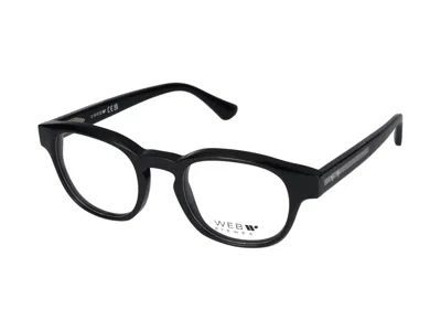 Shop Web Eyewear Eyeglasses In Glossy Black