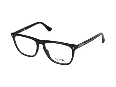 Shop Web Eyewear Sunglasses In Glossy Black