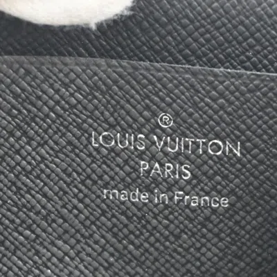 Pre-owned Louis Vuitton Porte Monnaie Jour Black Canvas Wallet  ()
