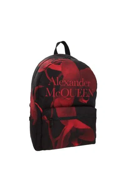 Shop Alexander Mcqueen Bags In Black+red
