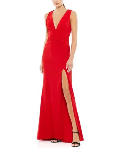 Shop Mac Duggal Gown In Red