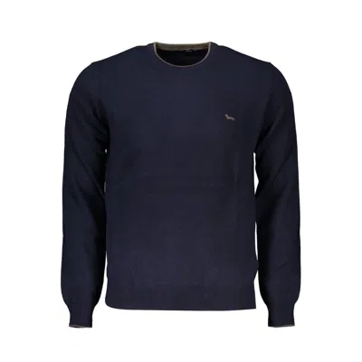 Shop Harmont & Blaine Fabric Men's Sweater In Blue