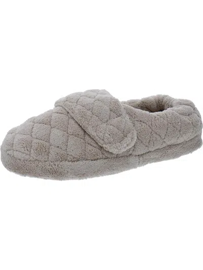 Shop Acorn Womens Faux Fur Cozy Slide Slippers In White