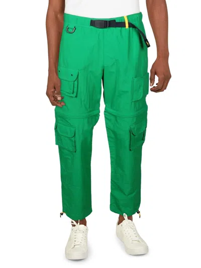 Shop Polo Ralph Lauren Mens Convertible Water Resistant Cargo Pants In Green