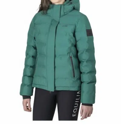 Equiline Cagec Eco-down Women's Puffer Jacket In Pepper Green In Multi